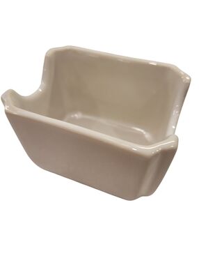Fiesta® White Sugar Packet Holder | Homer Laughlin Fiestaware | Restaurant Ware